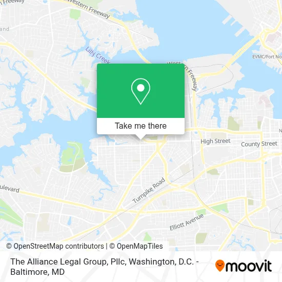 The Alliance Legal Group, Pllc map