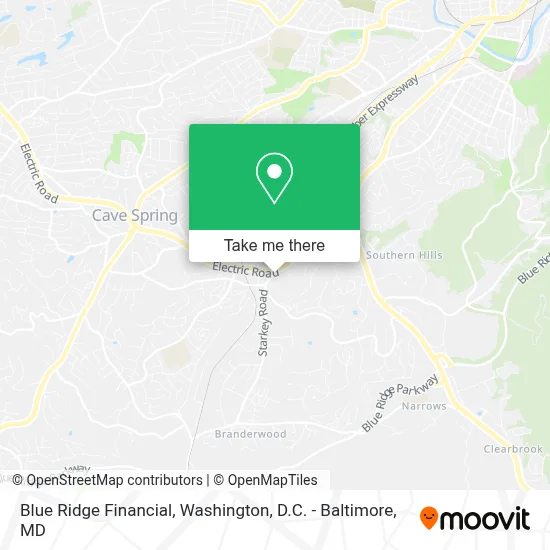 Blue Ridge Financial map