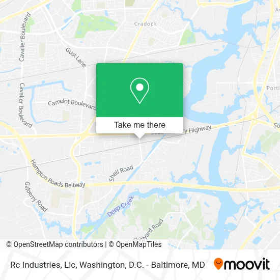 Rc Industries, Llc map