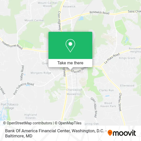 Bank Of America Financial Center map