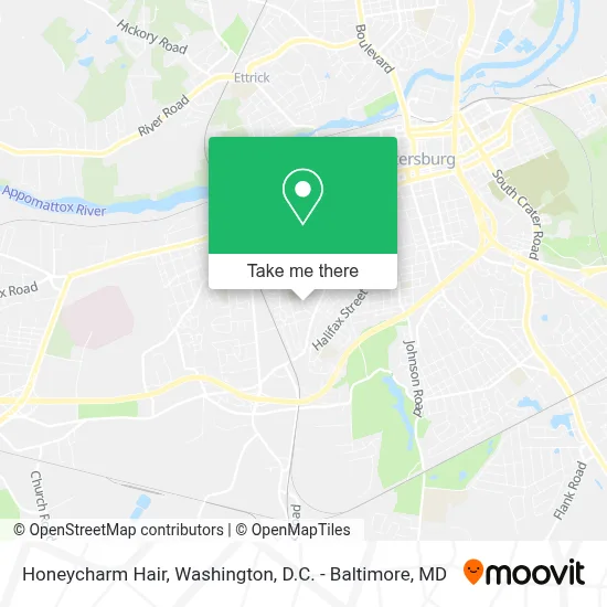 Honeycharm Hair map