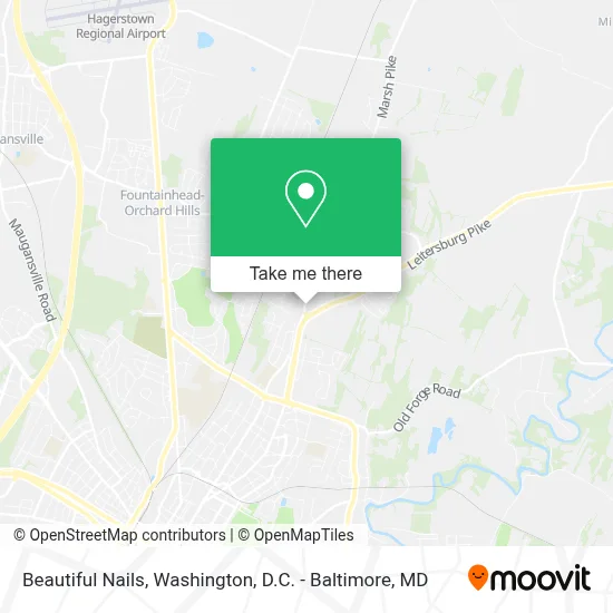Beautiful Nails map