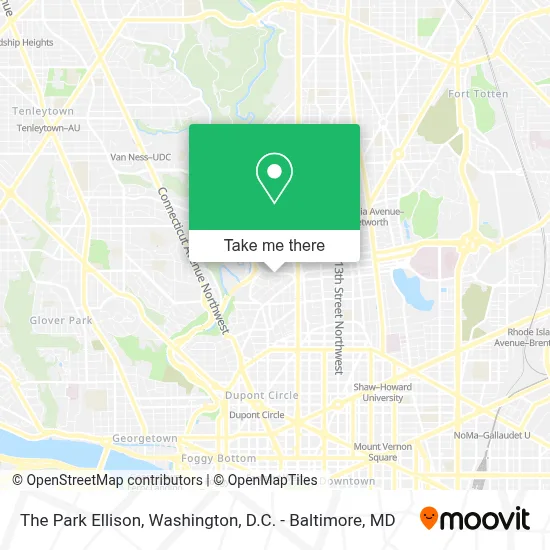 The Park Ellison map