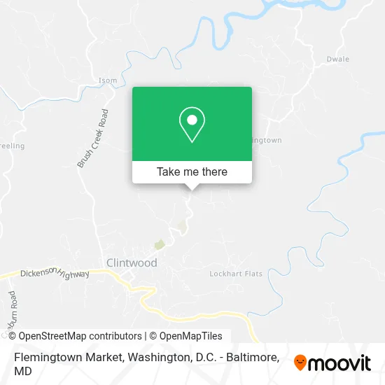 Flemingtown Market map
