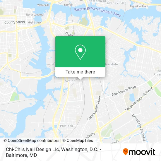 Chi-Chi's Nail Design Llc map