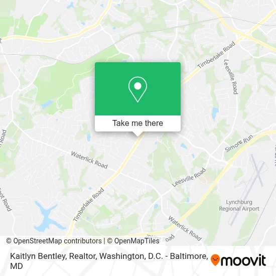Kaitlyn Bentley, Realtor map