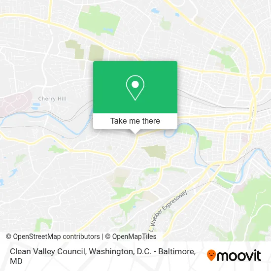 Clean Valley Council map