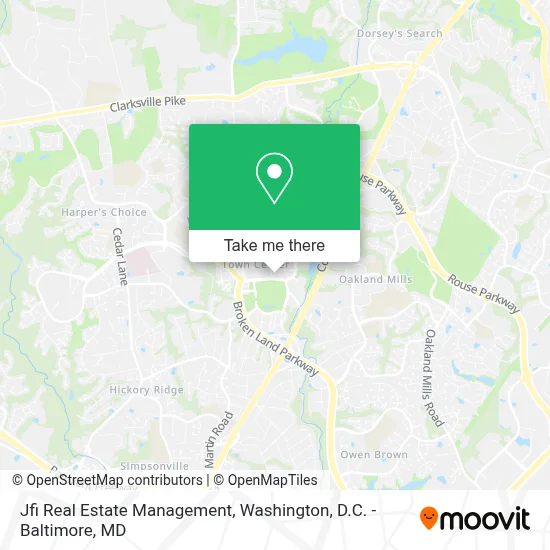 Jfi Real Estate Management map