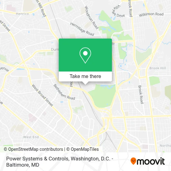 Power Systems & Controls map