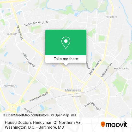 House Doctors Handyman Of Northern Va map