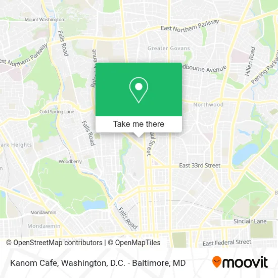 Kanom Cafe map