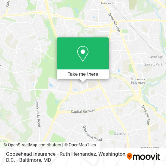 Goosehead Insurance - Ruth Hernandez map