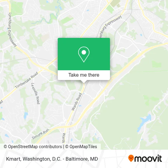 Kmart map