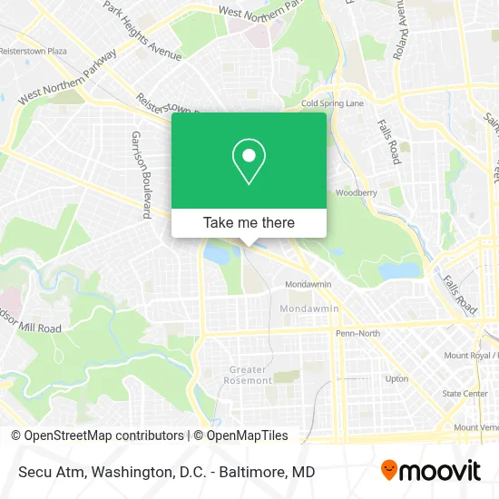 Secu Atm map