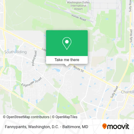 Fannypants map