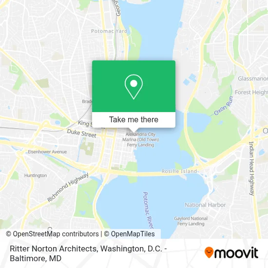 Ritter Norton Architects map