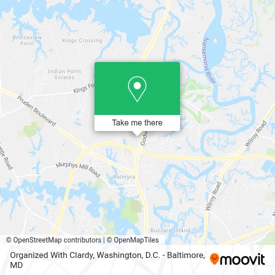 Organized With Clardy map
