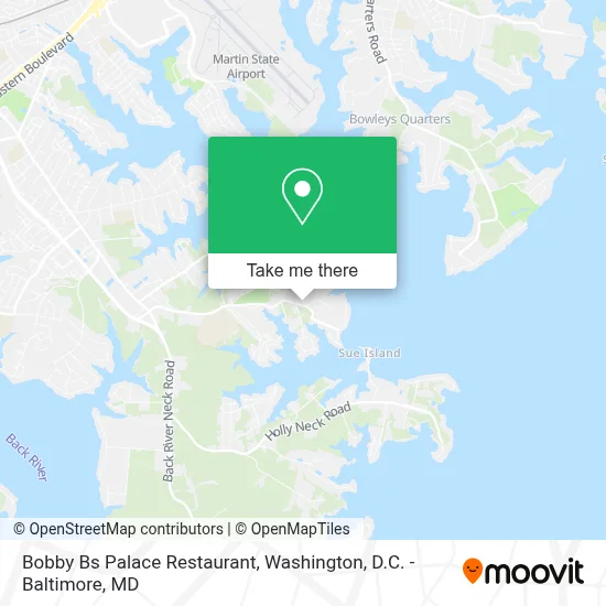 Bobby Bs Palace Restaurant map