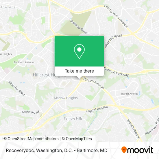Recoverydoc map