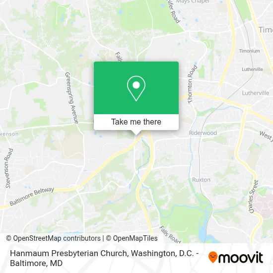 Hanmaum Presbyterian Church map