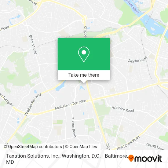 Taxation Solutions, Inc. map