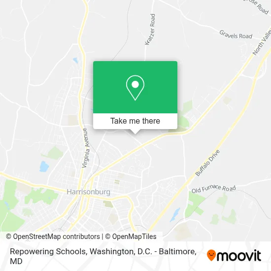 Repowering Schools map