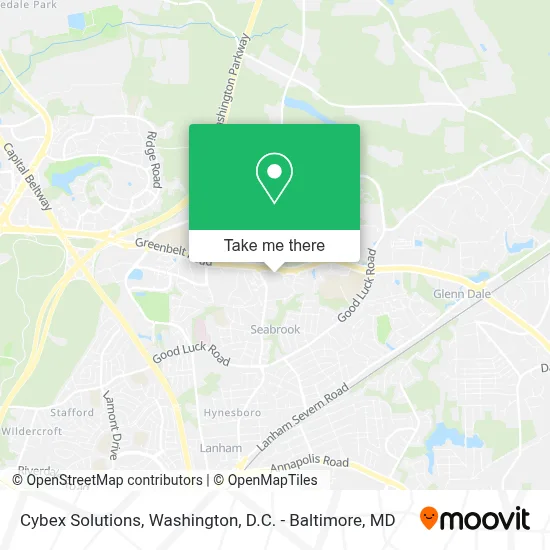 Cybex Solutions map