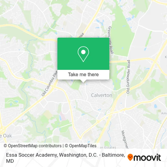 Essa Soccer Academy map