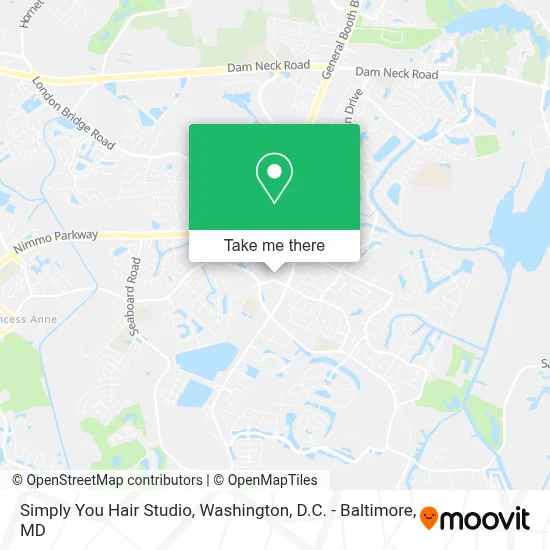 Simply You Hair Studio map
