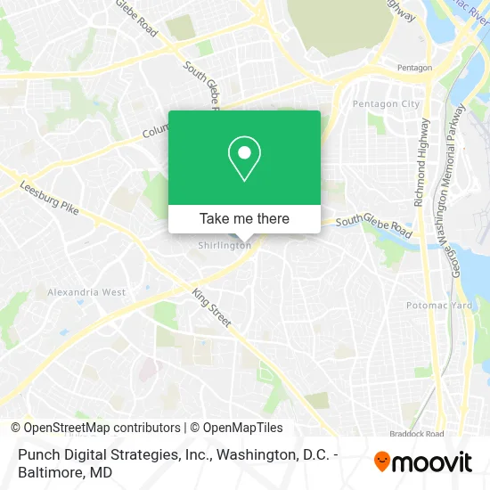Punch Digital Strategies, Inc. map