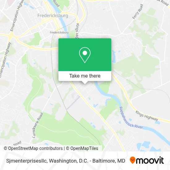 Sjmenterprisesllc map