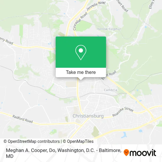 Meghan A. Cooper, Do map