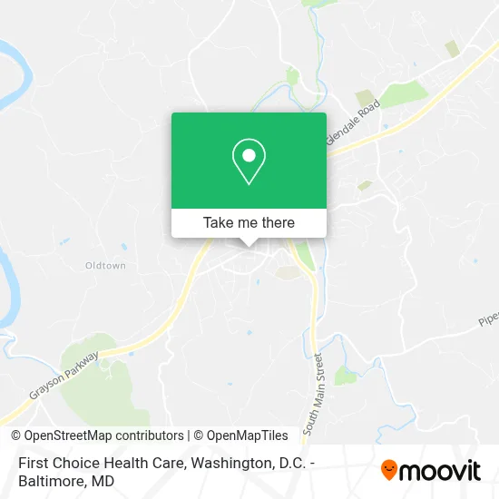 First Choice Health Care map
