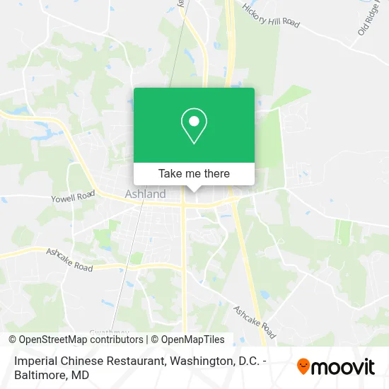 Imperial Chinese Restaurant map