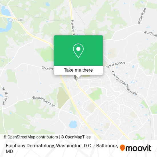 Epiphany Dermatology map