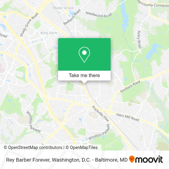 Rey Barber Forever map