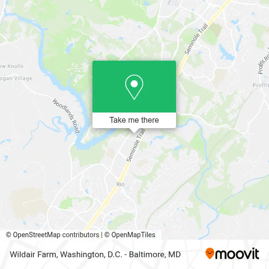 Wildair Farm map