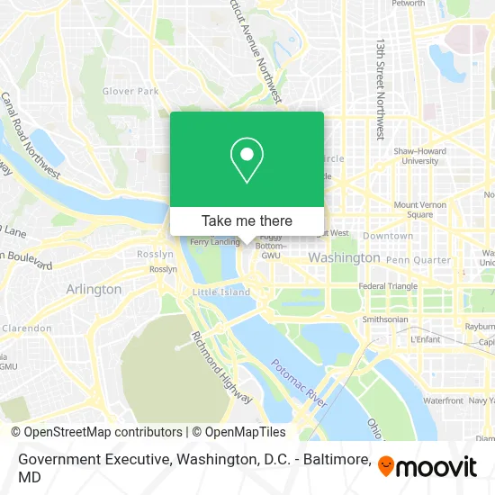 Government Executive map