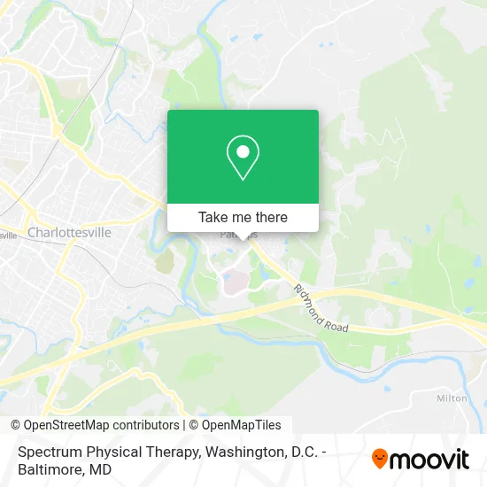 Spectrum Physical Therapy map