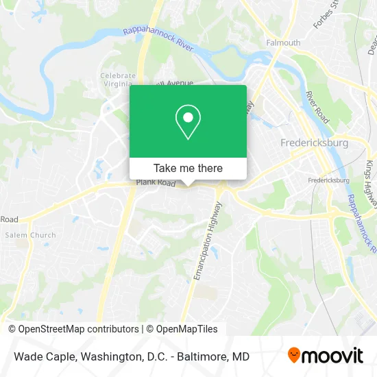 Wade Caple map