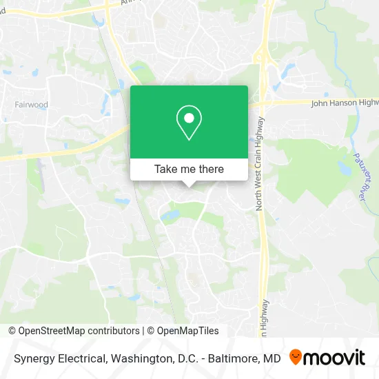 Synergy Electrical map