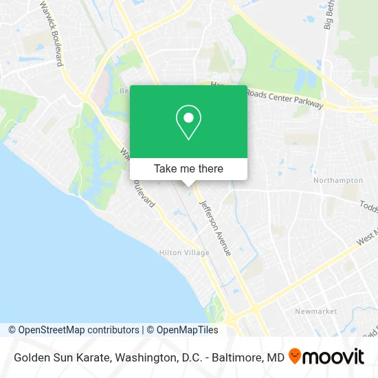 Golden Sun Karate map