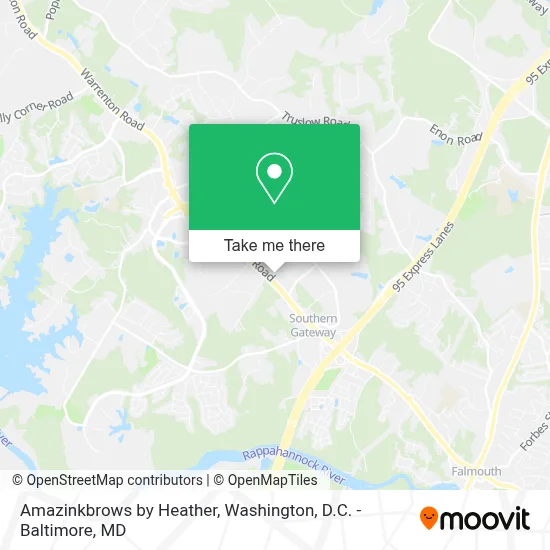 Amazinkbrows by Heather map