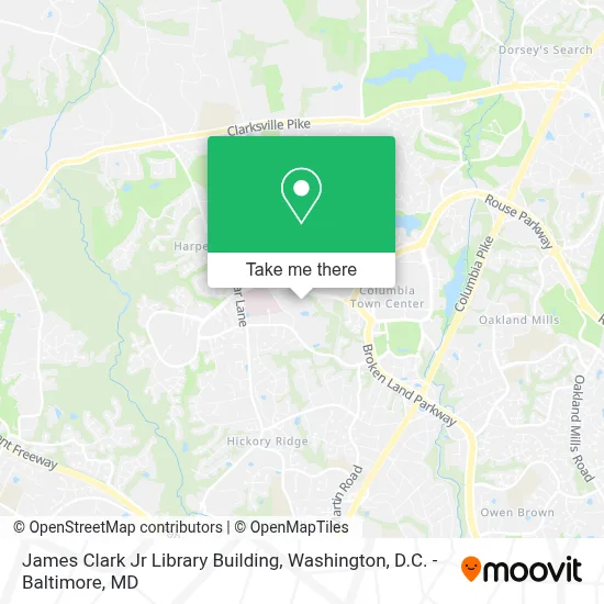 James Clark Jr Library Building map