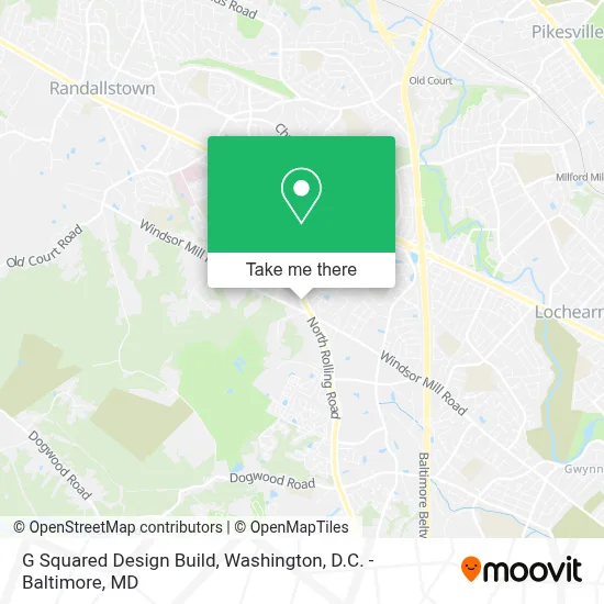 G Squared Design Build map