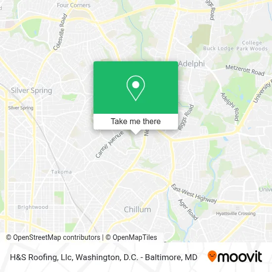 H&S Roofing, Llc map