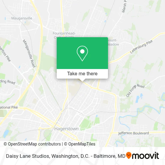 Daisy Lane Studios map