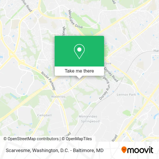 Scarvesme map