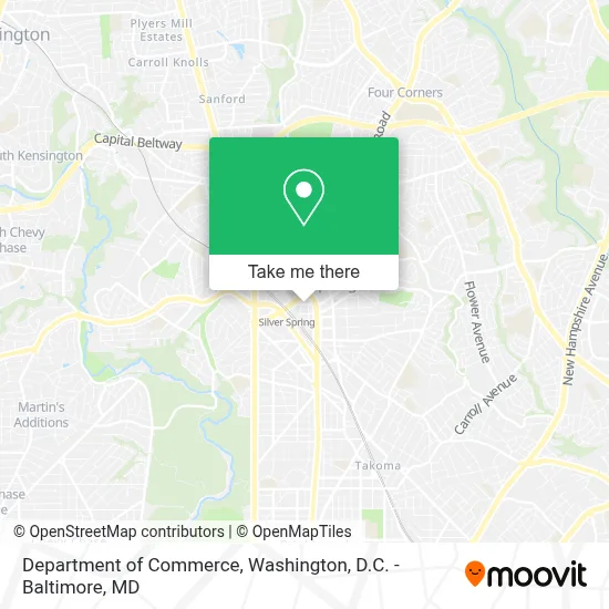 Department Of Commerce map