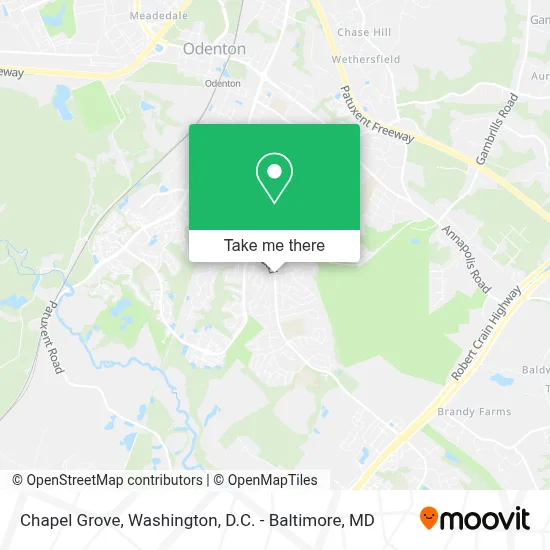Chapel Grove map